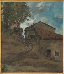 Traditioneel bergboerderij door Giovanni Forghieri