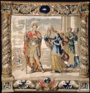 Aeneas neemt afscheid van Dido door Giovanni Francesco (1610 62) Romanelli