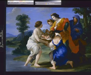 De vondst van Mozes door Giovanni Francesco (1610 62) Romanelli