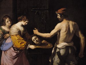 Salome ontvangt het hoofd van Johannes de Doper, 1637