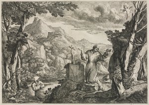 St. Franciscus van Assisi ontvangt de stigmata