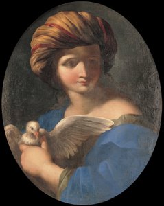 De onschuld door Giovanni Francesco Romanelli