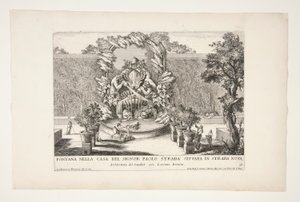 Le Fontane Ne Palazzi e ne Giardini di Roma, Parte Terza door Giovanni Francesco Venturini