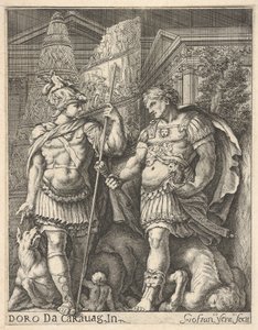 Twee Romeinse soldaten, 17e eeuw