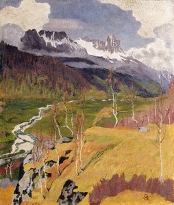 Herfstlandschap; Herbstlandschaft, 1903