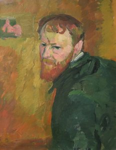 Zelfportret door Giovanni Giacometti, ca. 1913