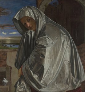 Maria Magdalena op weg naar het graf van Christus