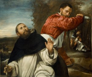 De dood van St. Peter Martyr