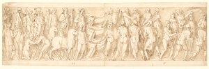 De Sarmaten geven zich over (LIII); Duitsers worden over de Donau geleid (LIX); Duitsers worden beschuldigd door Sarmaten voor Marcus Aurelius (LX); begin van een onthoofdingsscène (LXI)