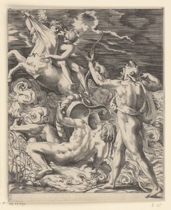 Hercules doodt de centaur Nessus
