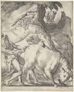 Hercules vecht met Cacus