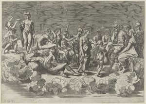 Verzameling der Goden op de Olympus