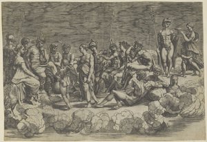 Verzameling der Goden op de Olympus