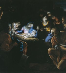Aanbidding van de Herders door Giovanni Lanfranco