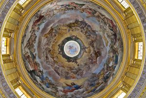 Glorie van het Paradijs door Giovanni Lanfranco