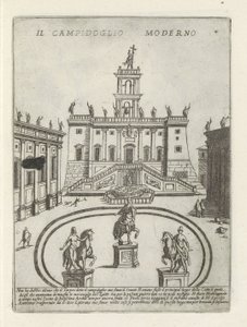 Capitool te Rome door Giovanni Maggi
