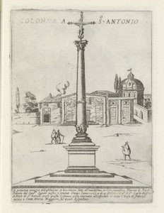 Zuil van San Antonio door Giovanni Maggi