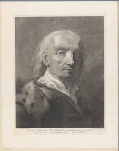 Portret van kunstenaar Giovanni Battista Piazzetta