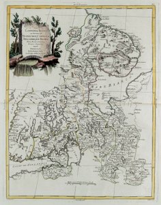 Russisch Lapland met de gouvernementen Olonecholi, Carelia, Bielozero en Ingria in Europees Rusland, uit Tome III van de "Nieuwe Atlas", gegraveerd door G. Zuliani door Giovanni Marco Pitteri