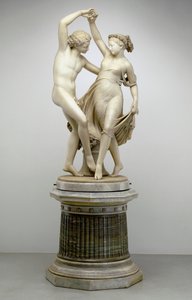 Zephyr danst met Flora, 1870