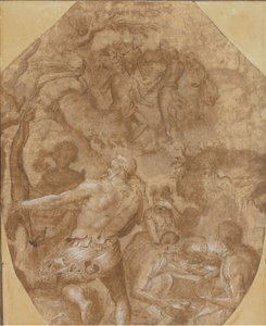 De Ontdekking van Glas, ca. 1570-72 door Giovanni Maria Butteri