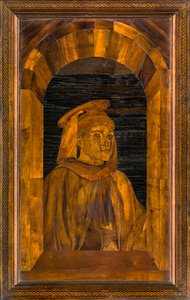Lignaean Canonieke Koor, Ingelegd door Giovanni Maria Platina 1484, Bovenste Zitplaats, Sant