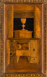 Lignaean Canonical Choir, Ingelegd door Giovanni Maria Platina 1484, Superieure Stal door Giovanni Maria Platina