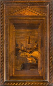 Lignaean Canonical Koor, Ingelegd door Giovanni Maria Platina 1484, Bovenste Zitplaats door Giovanni Maria Platina
