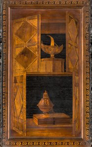 Lignaean Canonical Koor, Ingelegd door Giovanni Maria Platina 1484, Bovenste Zitplaats door Giovanni Maria Platina