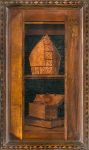 Lignaean Canonical Koor, Ingelegd door Giovanni Maria Platina 1484, Bovenste Zitplaats door Giovanni Maria Platina
