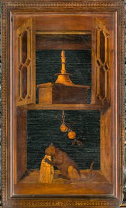 Lignaean Canonical Choir, bovenste zitplaats door Giovanni Maria Platina