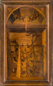 Lignaean Canonical Choir, bovenste zitplaats door Giovanni Maria Platina