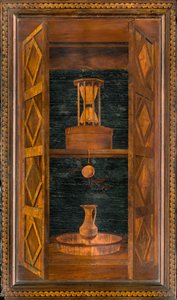 Lignaean Canonical Choir, Ingelegd door Giovanni Maria Platina 1484, Bovenste koorbank