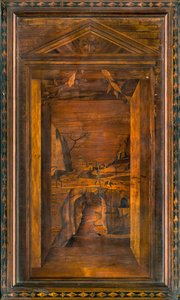 Lignaean Canonieke Koor, Ingelegd door Giovanni Maria Platina 1484, Bovenste Zitplaats door Giovanni Maria Platina