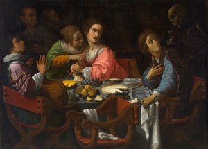 Memento Mori: De Dood Komt aan Tafel, circa 1630-1638