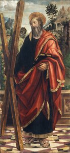 Sint Andreas, ca. 1496 door Giovanni Martino Spanzotti