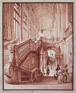 Hal van Palazzo Madama, door Giovanni Migliara