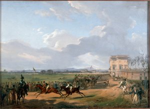 Paardenraces op Piazza d