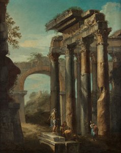 Romeins ruïnelandschap