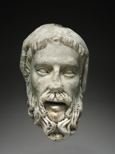 Hoofd van een profeet, ca. 1300-1325 door Giovanni Pisano