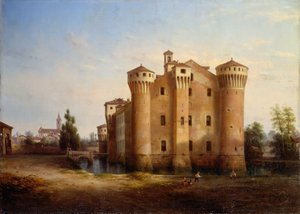 Sforzesco Kasteel in Valeggio Nomellina