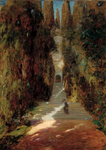 Een eerste mis, 1885 door Giovanni Segantini