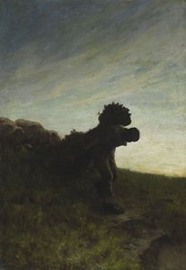 De laatste taak van de dag, 1884