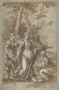 Het Vinden van Mozes, ca. 1671 door Giovanni Stefano Danedi