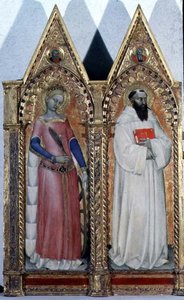 SS. Catharina van Alexandrië en Bernardo (detail)