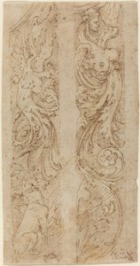 Grote Decoraties voor Muurpanelen door Giovanni da Udine