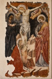 Kruisiging door Giovanni di Corraduccio
