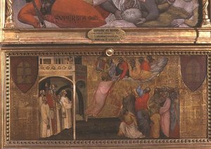De Hemelvaart van Sint Jan de Evangelist door Giovanni di Niccolo del Biondo