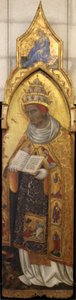 Frans: saint Clément door Giovanni di Paolo