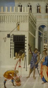 De Onthoofding van Johannes de Doper door Giovanni di Paolo